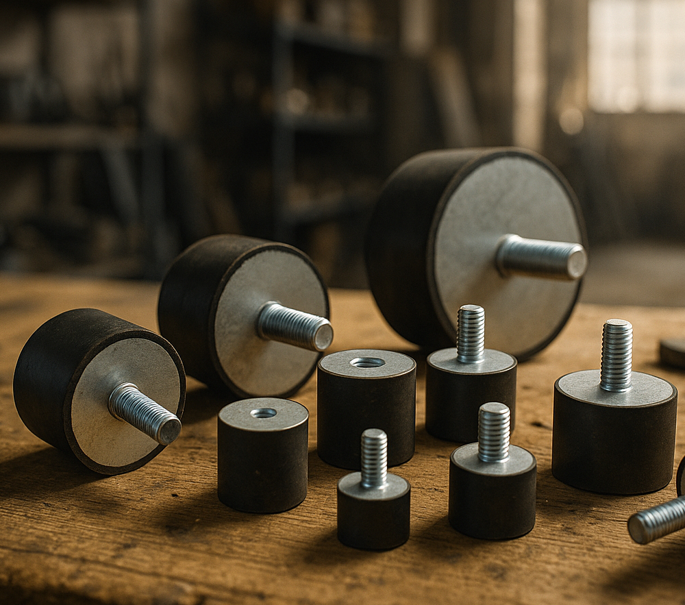 Anti vibration rubber mountings