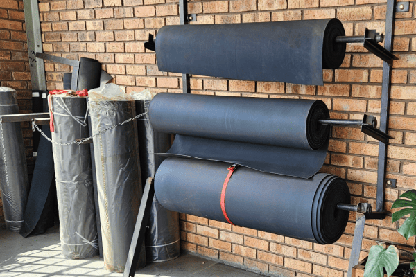 Rubber sheeting