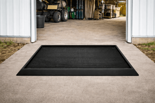Shoe bath mat